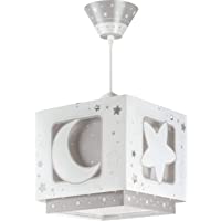 Dalber 63232E - Lámpara Colgante- Diseño Luna- Color Gris